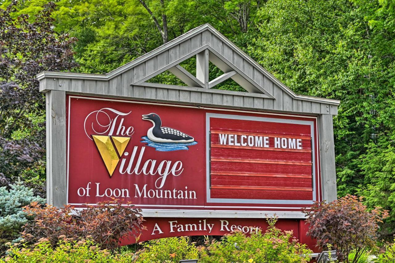 Village Of Loon Mtn Condo With Fireplace And Balcony! Lincoln Exterior photo